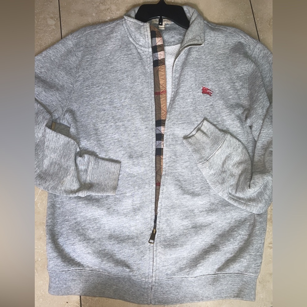 Men’s Burberry M zipper sweater jacket